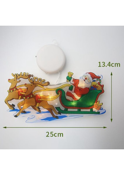 Noel Dekoratif Işıklar Noel Modelleme Işıkları Atmosfer Işıkları Pencere Işıkları Dize Küçük Fenerler (E) (Yurt Dışından) modelleri