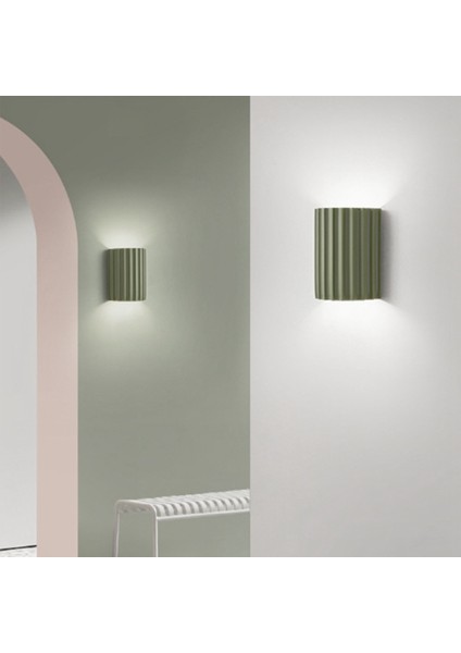 Yatak Odası Duvar Lambası Ev Giriş Koridor Oturma Odası Lambası Reçine Duvar Lambası Iç Mekan Duvar Lambası Başucu Lambası (Yeşil) (Yurt Dışından) modelleri