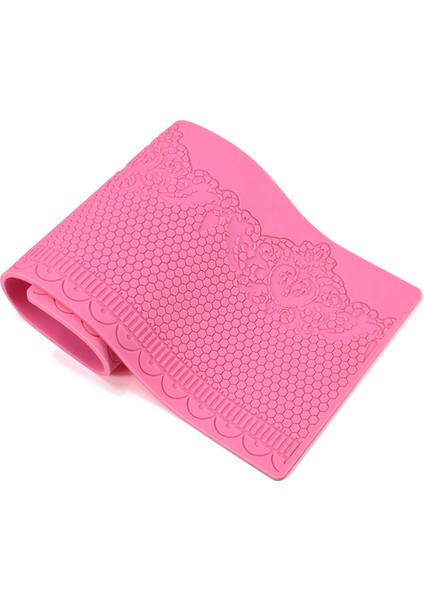 Dıy Zanaat Petek Gösterim Kek Dantel Mat Fondan Sınır Silikon Kalıp Kek Dekorasyon Araçları Mutfak Bakeware (Yurt Dışından)