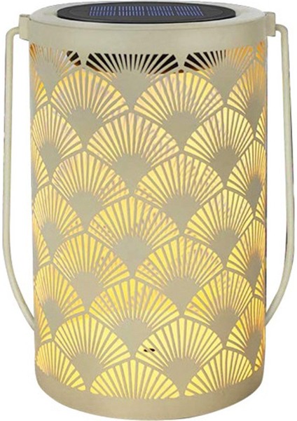 Dekor Için Güneş Fener Işığı - Masa Üstü Fenerler Su Geçirmez Lamba Saplı Süslemeli Asılı Bahçe Işıkları (Yurt Dışından)