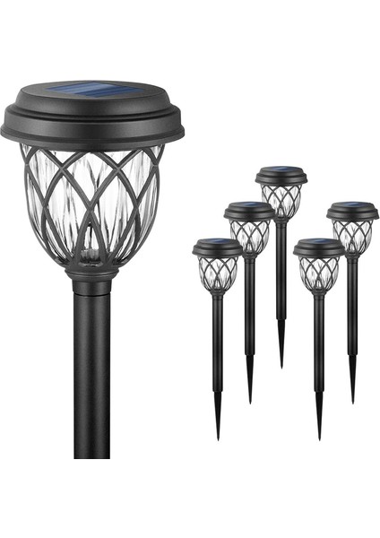 Güneş Enerjili Dış Mekan Işıkları, Güneş Enerjili Işıklar Dış Mekan Suya Dayanıklı IP65, Veranda Için Güneş Enerjili Bahçe Işıkları ile Güçlendirilmiş Parlak (Yurt Dışından)