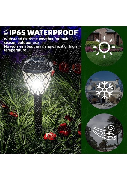 Güneş Enerjili Dış Mekan Işıkları, Güneş Enerjili Işıklar Dış Mekan Suya Dayanıklı IP65, Veranda Için Güneş Enerjili Bahçe Işıkları ile Güçlendirilmiş Parlak (Yurt Dışından) indirimleri