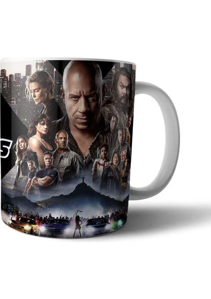 Hızlı ve Öfkeli 10 - Fast And Furious 10 Kupa Bardak Model 1