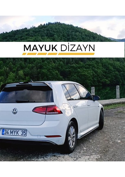 Volkswagen Golf Mk7 (2012-2019) Uyumlu Batman Ayna Kapağı -Mayuk Dizayn-