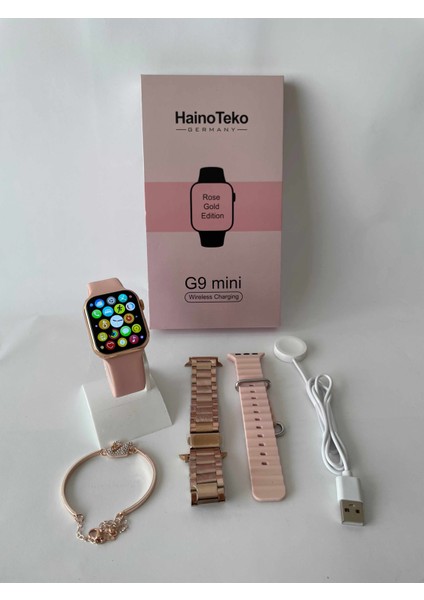 Haino Teko G9 Mini Gold Yetişkin 41MM Kadın Akıllı Saat