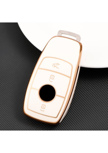 Mercedes B C E Sınıfı C180 C200 W205 W213 E200 300 Anahtar Kılıfı Beyaz modelleri