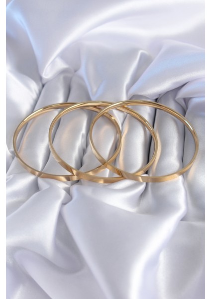 316L Çelik Gold Renk Ajda Model Kadın Bileklik fiyatları