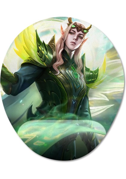 Mobile Legends - Estes Bilek Destekli Mousepad Model - 3 Oval