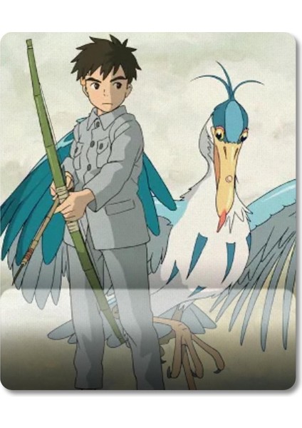 The Boy And The Heron - Nasıl Yaşıyorsun? - Studio Ghibli Bilek Destekli Mousepad Model - 3