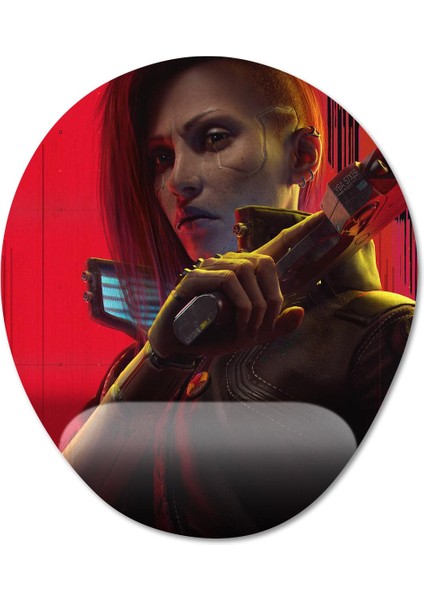 Cyberpunk 2077: Phantom Liberty Bilek Destekli Mousepad Model - 2 Oval