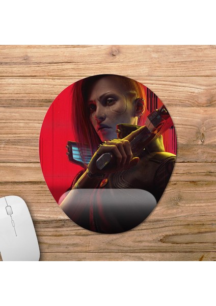 Cyberpunk 2077: Phantom Liberty Bilek Destekli Mousepad Model - 2 Oval fiyatları