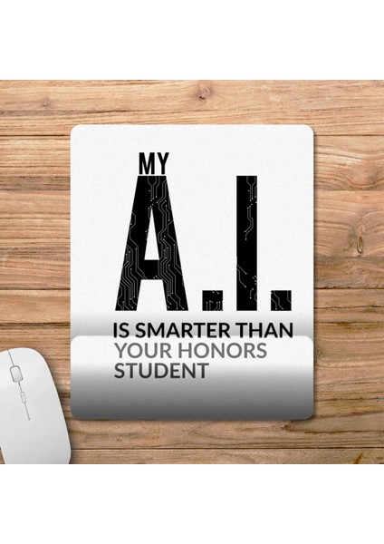 Yapay Zeka - Aı - Artificial Intelligence - Chatgpt Bilek Destekli Mousepad Model - 5 fiyatları