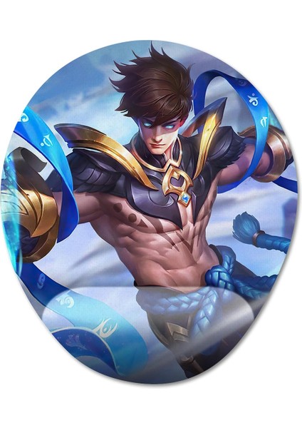 Mobile Legends - Vale Bilek Destekli Mousepad Model - 4 Oval