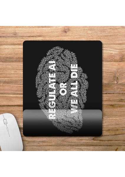 Yapay Zeka - Aı - Artificial Intelligence - Chatgpt Bilek Destekli Mousepad Model - 8 fiyatları