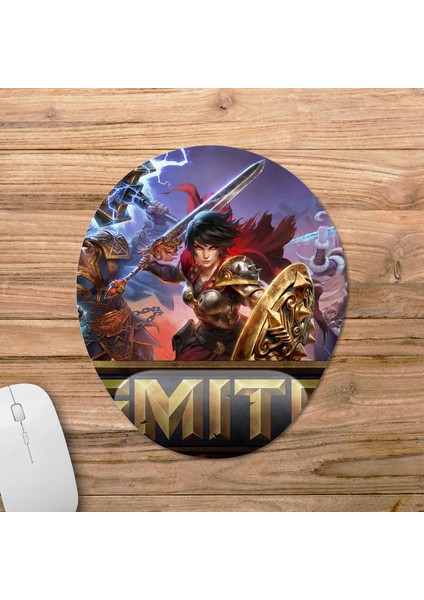Smıte Bilek Destekli Mousepad Model - 1 Oval