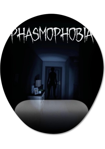Phasmophobia Bilek Destekli Mousepad Model - 1 Oval