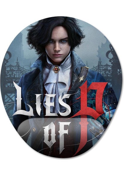 Lies Of P Bilek Destekli Mousepad Model - 1 Oval