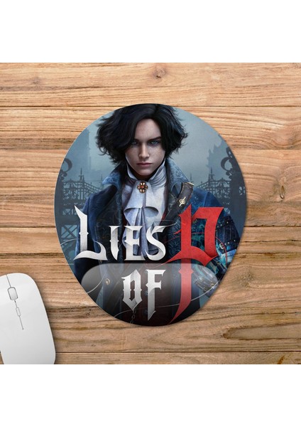Lies Of P Bilek Destekli Mousepad Model - 1 Oval