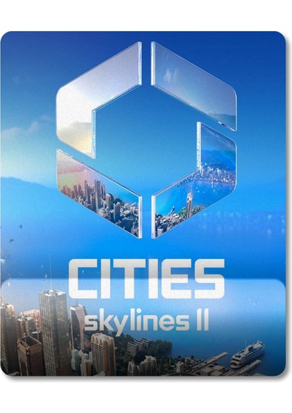 Cities: Skylines 2 Bilek Destekli Mousepad Model - 1