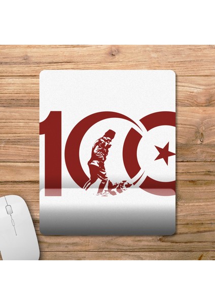 Türkiye - Cumhuriyetin 100. Yılı - 29 Ekim 2023 Bilek Destekli Mousepad Model - 2 fiyatları