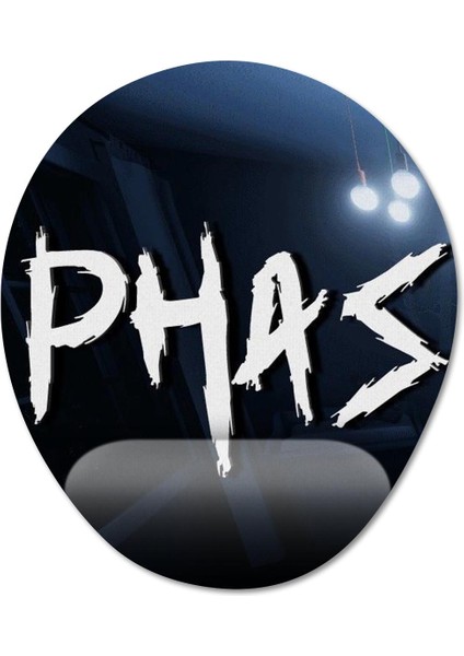 Phasmophobia Bilek Destekli Mousepad Model - 2 Oval