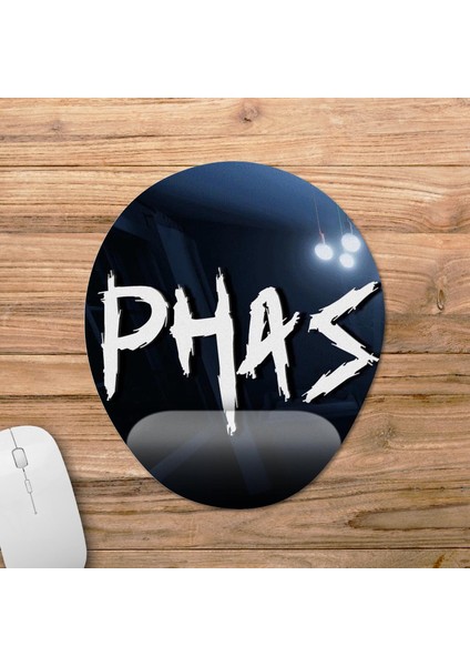Phasmophobia Bilek Destekli Mousepad Model - 2 Oval fiyatları