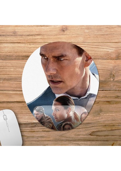 Görevimiz Tehlike 7 - Mission Impossible 7 Bilek Destekli Mousepad Model - 1 Oval