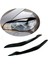 Araba Ön Reçine Far Kaş Göz Kapağı Kapak Trim Için Bmw X5 E70 2007-2013 Parlak Siyah (Yurt Dışından) 5
