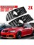 2x Araba Ön Izgara Izgara Alt Tampon Sis Aydınlatma Koruması Trim-Bmw E90 E91 E92 E93 2004-2012 M3 Stil A (Yurt Dışından) 2