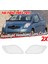 2 Adet Araba Sol ve Sağ Yan Far Şeffaf Lens Lamba Gölge Kabuk Kapak Toyota Yaris 2008 2009 2010 2011 (Yurt Dışından) 1