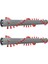 DC24 Için 2 Paket 91739002 Fırça Ruloları, 91739002, 91384402, 91739004 Fırça Çubuğu Vakumlu Rulo Fırça (Yurt Dışından) 1