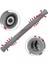 DC24 Için 2 Paket 91739002 Fırça Ruloları, 91739002, 91384402, 91739004 Fırça Çubuğu Vakumlu Rulo Fırça (Yurt Dışından) 4