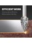 Inç 10 Adet Karbür Çapak Seti, Çift Kesim Tungsten 3mm (1/8 Inç) Karbür Döner Çapak Döner Dosyaları Elmas Burs Bit (Yurt Dışından) 3