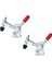 4pcs Dikey Hızlı Açılan Manivelalı Kelepçe 102B - 220 Tutma Kapasitesi W Kauçuk Basınç Ucu (Yurt Dışından) 4