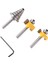 Bilyalı T-Bıçak 1/4x3/8 1/4x1/2+Rulman+Anahtar Dış Çapı 1-1/4 31.75MM Düz Freze (Yurt Dışından) 2