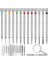 13 Parça Mini Hassas Saat Tornavida Kuyumcu Saat Tornavida Seti 0,6-2,0 Mm, 13 Ekstra Değiştirilebilir Bıçaklı (Yurt Dışından) 1