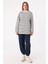 Çizgili Oversize Sweatshirt 2