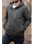 Yeşil Kapüşonlu Softshell Mont 3