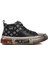 152-18220 Siyah Deri Erkek Hi Sneaker 2