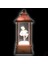 Uçuşan Simli,12,5cm x 5cm LED Işıklı Balerin Fener Küre - C 2