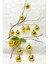 4 cm 12LI Gold Cici Top (6 Parlak-6 Metalize) Yılbaşı Ağacı Süs 1