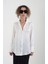 Beyaz Basic Saten Gömlek 2