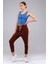 Fancy Kadın Garnili Paça Katlamalı Slim Fit Basic Pantolon 3