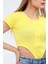 Fancy Kadın Vücuda Oturan Fitilli Slim Fit Bodysuit 4