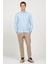 Erkek Vizon Slim Fit Dar Kesim Esnek Pantolon 4