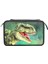 Dino Triple Pencil Case Green, N/a 1