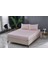 Colourful Fitted Çarşaf Çift King Size - Pudra 1