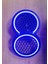 16CM Neon Işıklı Midrange ve Hoparlör Kapağı 1takım (2ADET) 1