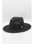 Erkek Multicolor Fötr Şapka Kahve Panama Hat 1