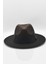 Erkek Multicolor Fötr Şapka Kahve Panama Hat 2